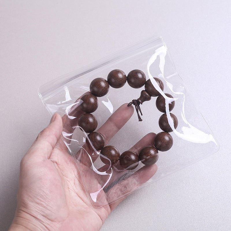 Transparent PVC Jewelry Earring Storage Bag - silverfoxgoods